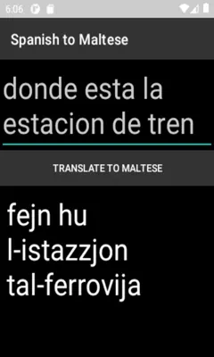 Spanish to Maltese Translator android App screenshot 0