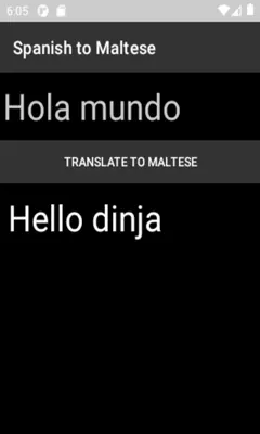 Spanish to Maltese Translator android App screenshot 3